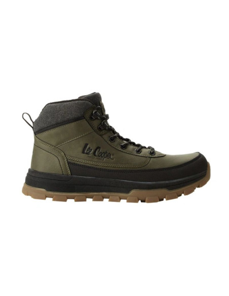 Lee cooper buty sportowe męskie zimowe trzewiki khaki ocieplane