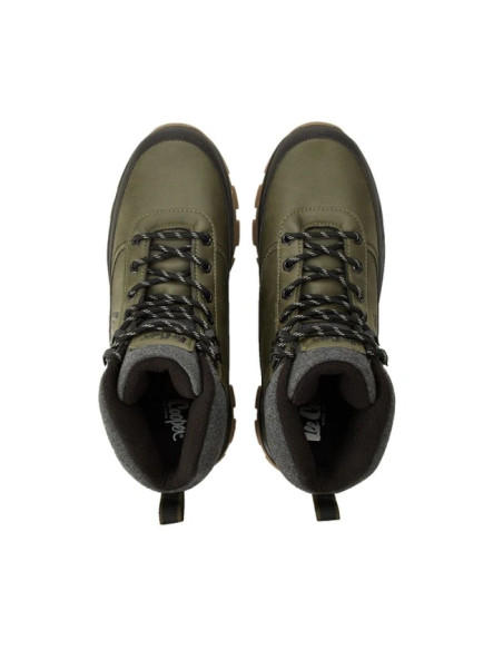 Lee cooper buty sportowe męskie zimowe trzewiki khaki ocieplane