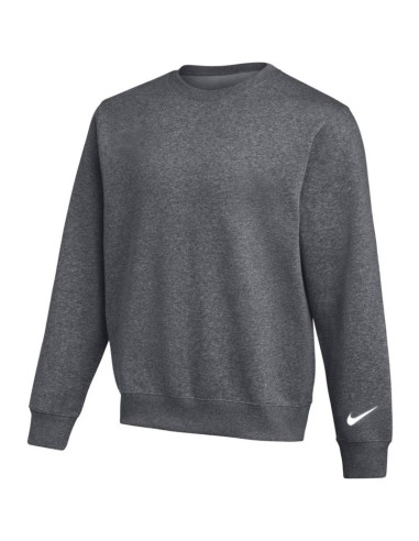 Bluza dla dzieci nike park 26 fleece crew ciemnoszara io9045 071 m