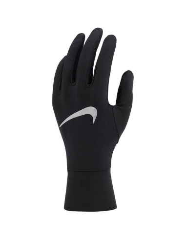 Rękawiczki damskie do biegania nike dri-fit accelerate czarne n1001585082 m