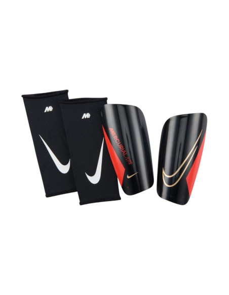Ochraniacze piłkarskie nike mercurial lite superlock czarne dn3609 010 l