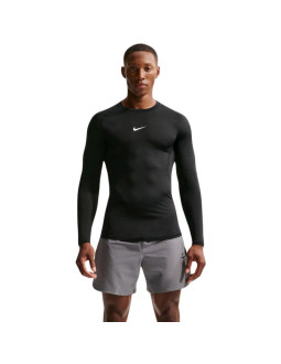 Koszulka męska nike dri-fit pro longsleeve czarna fb7919 010 2xl