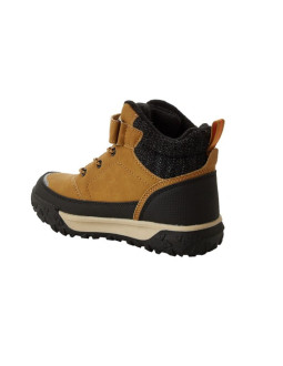 Lee cooper buty sportowe trzewiki brązowe za kostkę ocieplane na rzep 2