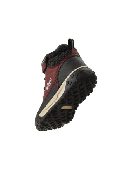 Lee cooper buty sportowe trzewiki burgundowe za kostkę ocieplane