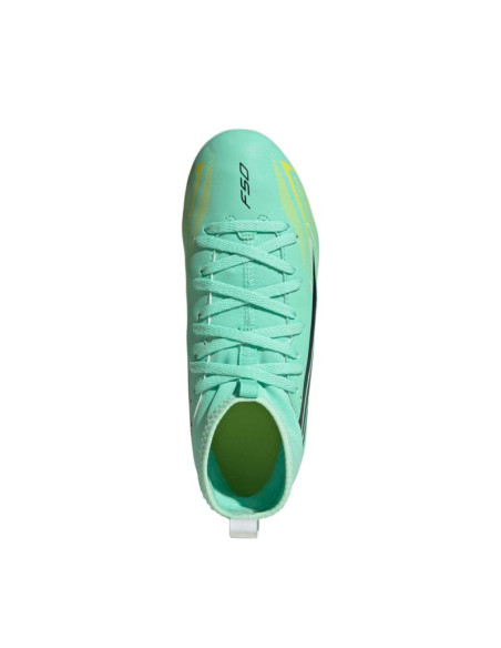 Buty piłkarskie dla dzieci adidas f50 hyperfast club mid fg/mg la3943