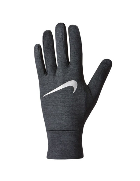 Rękawiczki damskie do biegania nike dri-fit fleece szare n1002577082 m/l