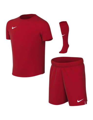 Komplet sportowy dla małych dzieci nike dri-fit park viii czerwony hv8260 657 xl