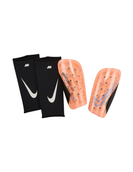 Ochraniacze piłkarskie nike mercurial lite pomarańczowe dn3611 852 xl