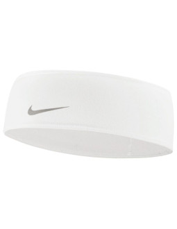Opaska na głowę nike dri-fit swoosh 2.0 biała n1003447197os