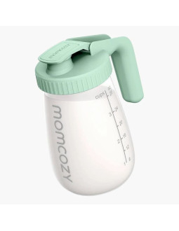 Momcozy gp01 zielony | pojemnik do przechowywania mleka matki 950ml.