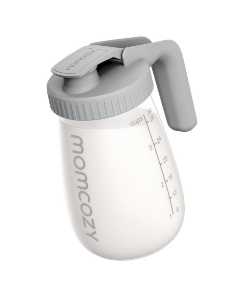 Momcozy gp01 szary | pojemnik do przechowywania mleka matki 950ml