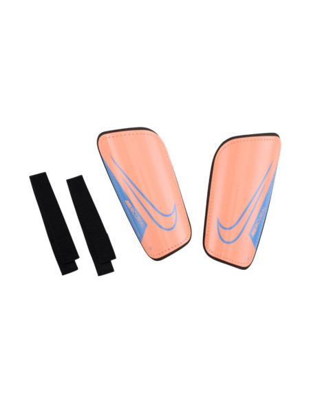 Ochraniacze piłkarskie nike mercurial hardshell pomarańczowe dn3614 852 l