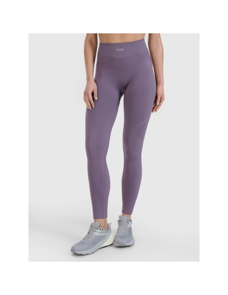 Legginsy treningowe bezszwowe damskie 4f | anna lewandowska 4f 4falsss25tftif383-51s