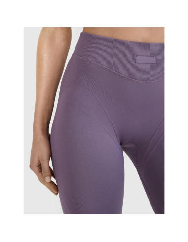 Legginsy treningowe bezszwowe damskie 4f | anna lewandowska 4f 4falsss25tftif383-51s