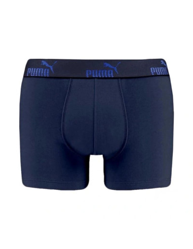 Puma bokserki majtki męskie boxershorts 3pak niebieskie granatowe