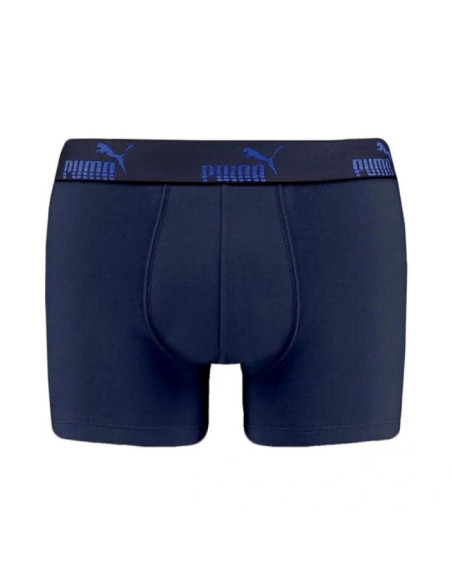 Puma bokserki majtki męskie boxershorts 3pak niebieskie granatowe