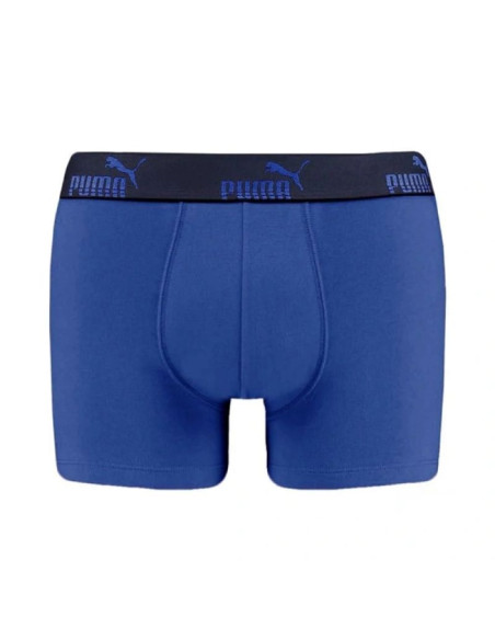 Puma bokserki majtki męskie boxershorts 3pak niebieskie granatowe