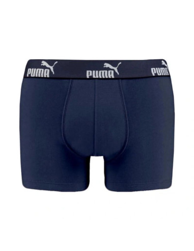 Puma bokserki majtki męskie boxershorts 3pak niebieskie granatowe