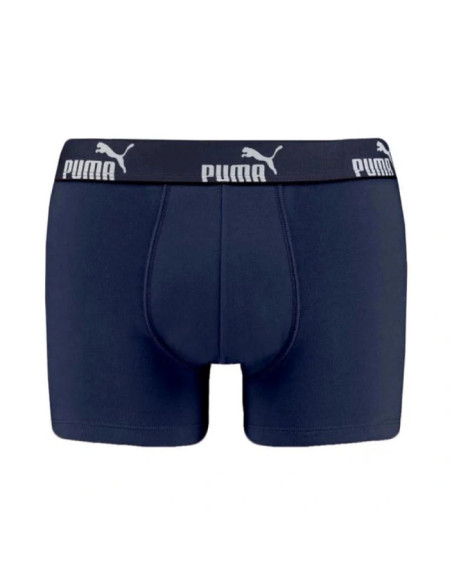 Puma bokserki majtki męskie boxershorts 3pak niebieskie granatowe