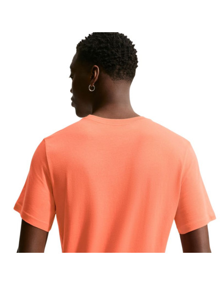 Koszulka męska nike nsw tee icon futura pomarańczowa ar5004 835