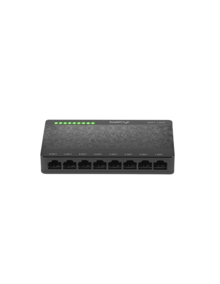 Switch lanberg dsp1-1008 (8x 10/100/1000mbps)