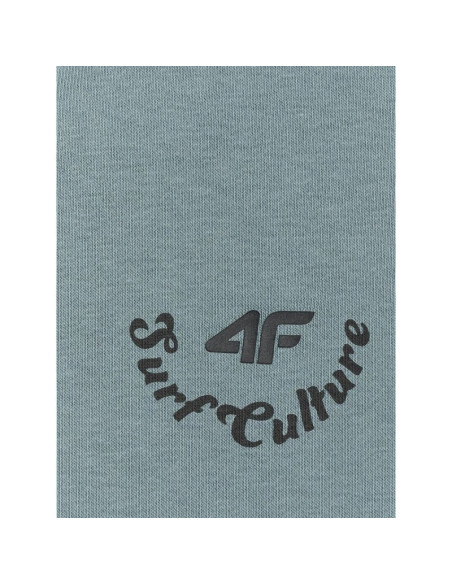 Bluza dresowa loose z kapturem chłopięca 4f 4fjrss26tswsm3052-46s