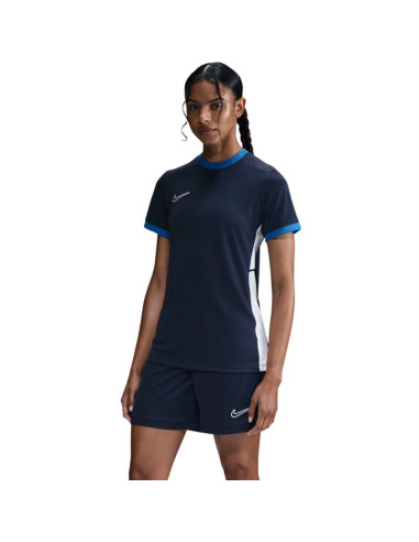Koszulka damska nike dri-fit academy 25 ss granatowa fz9756 410
