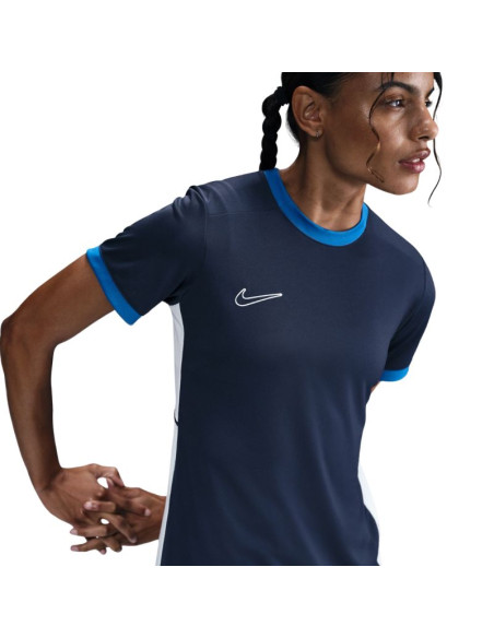 Koszulka damska nike dri-fit academy 25 ss granatowa fz9756 410