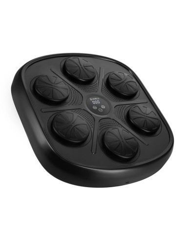 Tb03 elektroniczna tarcza bokserska bluetooth z muzyką i rękawicami hms