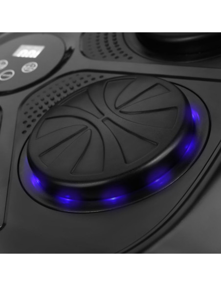 Tb03 elektroniczna tarcza bokserska bluetooth z muzyką i rękawicami hms
