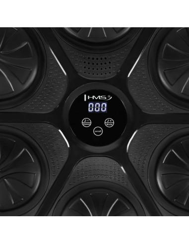 Tb03 elektroniczna tarcza bokserska bluetooth z muzyką i rękawicami hms