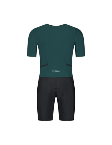 Rogelli triathlon k/r florida czarno-zielona xl