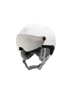 Kask narciarski rossignol fit visor impacts w white