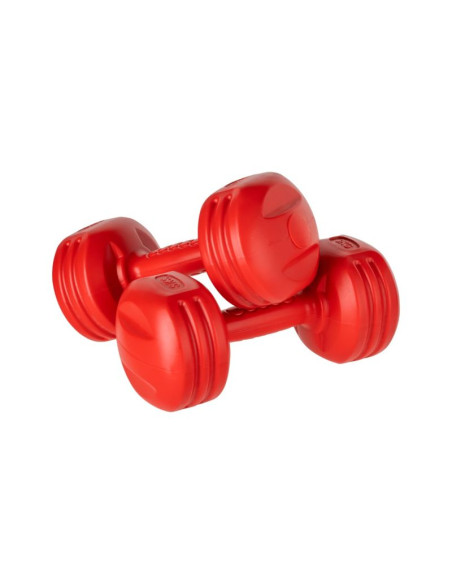 Zestaw hantelek bitumicznych 20kg ( 2x1kg + 2x2kg + 2x3kg + 2x4kg ) , rebel active