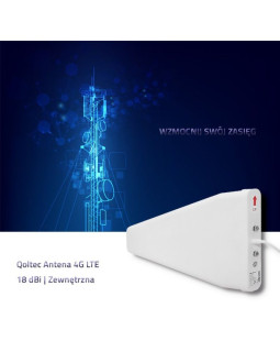 Qoltec antena 4g lte | 18dbi | zewnętrzna 2