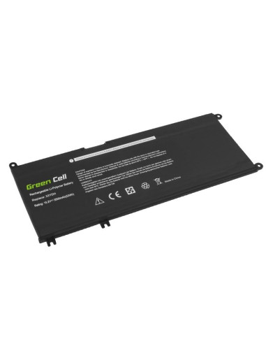 Green cell bateria de138 33ydh do dell inspiron g3 3579 3779 g5 5587 g7 7588 7577 7779 latitude 3480 3490 3590 3400mah 15.2v