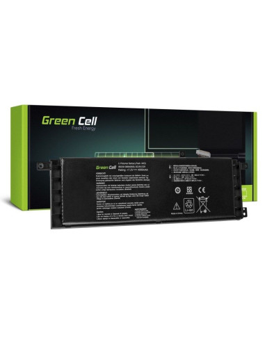 Green cell bateria as80 do asus x553 x553m f553 f553m 3800mah 7.2v