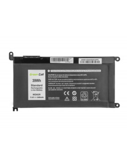 Green cell bateria de150 wdx0r wdxor do dell inspiron 13 5378 5379 14 5482 15 5568 5578 5579 7560 7570 17 5770 3400mah 11.4v