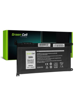 Green cell bateria de150 wdx0r wdxor do dell inspiron 13 5378 5379 14 5482 15 5568 5578 5579 7560 7570 17 5770 3400mah 11.4v 2