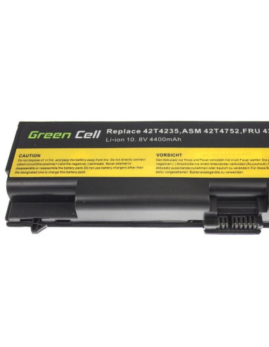 Green cell bateria le05 do lenovo 42t4795 4400 mah 10.8v