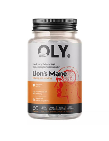 Lion's Mane - Soplówka Jeżowata 500 Mg (60 Kaps.)