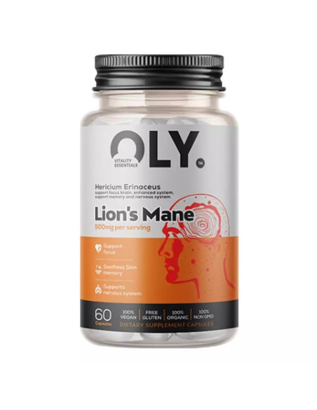 Lion's Mane - Soplówka Jeżowata 500 Mg (60 Kaps.)