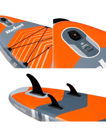 Deska sup rebel active rba-4507 - pomarańczowa