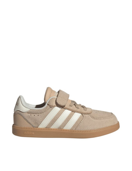Buty dla dzieci adidas breaknet sleek beżowe ki6501