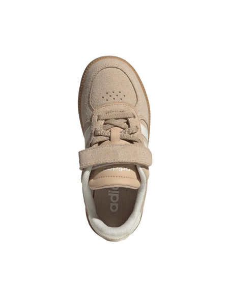 Buty dla dzieci adidas breaknet sleek beżowe ki6501