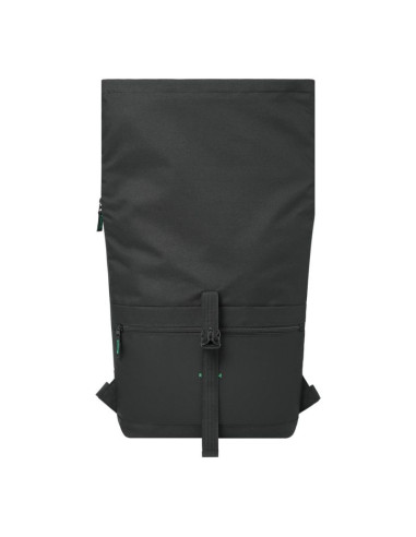 Rivacase gremio plecak city backpack czarny poliester, przetworzony politereftalan etylenu (rpet)