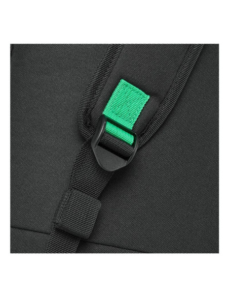 Rivacase gremio plecak city backpack czarny poliester, przetworzony politereftalan etylenu (rpet)