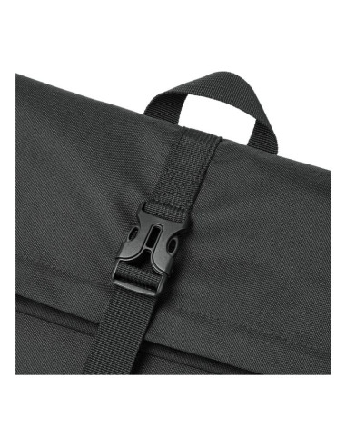 Rivacase gremio plecak city backpack czarny poliester, przetworzony politereftalan etylenu (rpet)