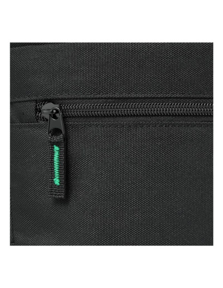 Rivacase gremio plecak city backpack czarny poliester, przetworzony politereftalan etylenu (rpet)