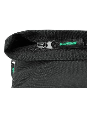 Rivacase gremio plecak city backpack czarny poliester, przetworzony politereftalan etylenu (rpet)